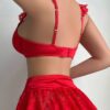 Ensemble Lingerie "Rouge Passion" – Charme et Coquetterie – Image 4