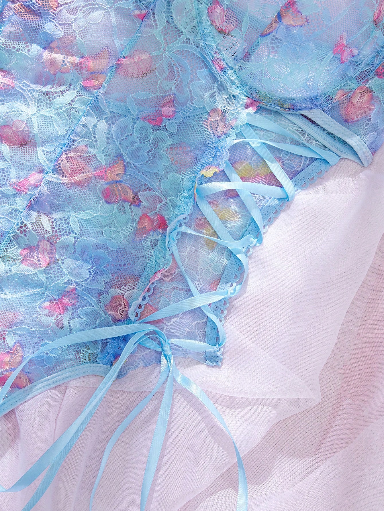 Body "Bleu Enchanté" – Élégance & Féerie – Image 4