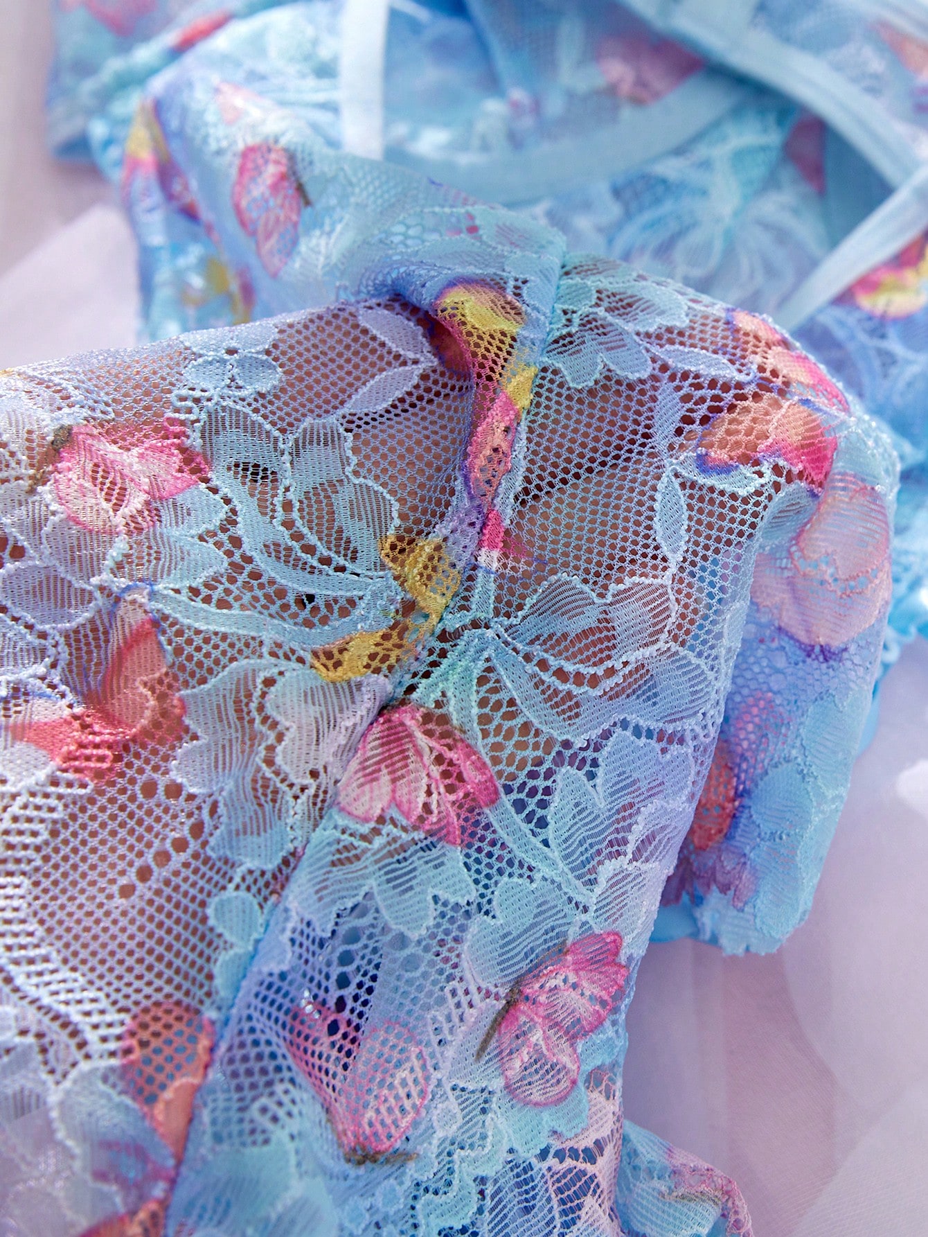 Body "Bleu Enchanté" – Élégance & Féerie – Image 3