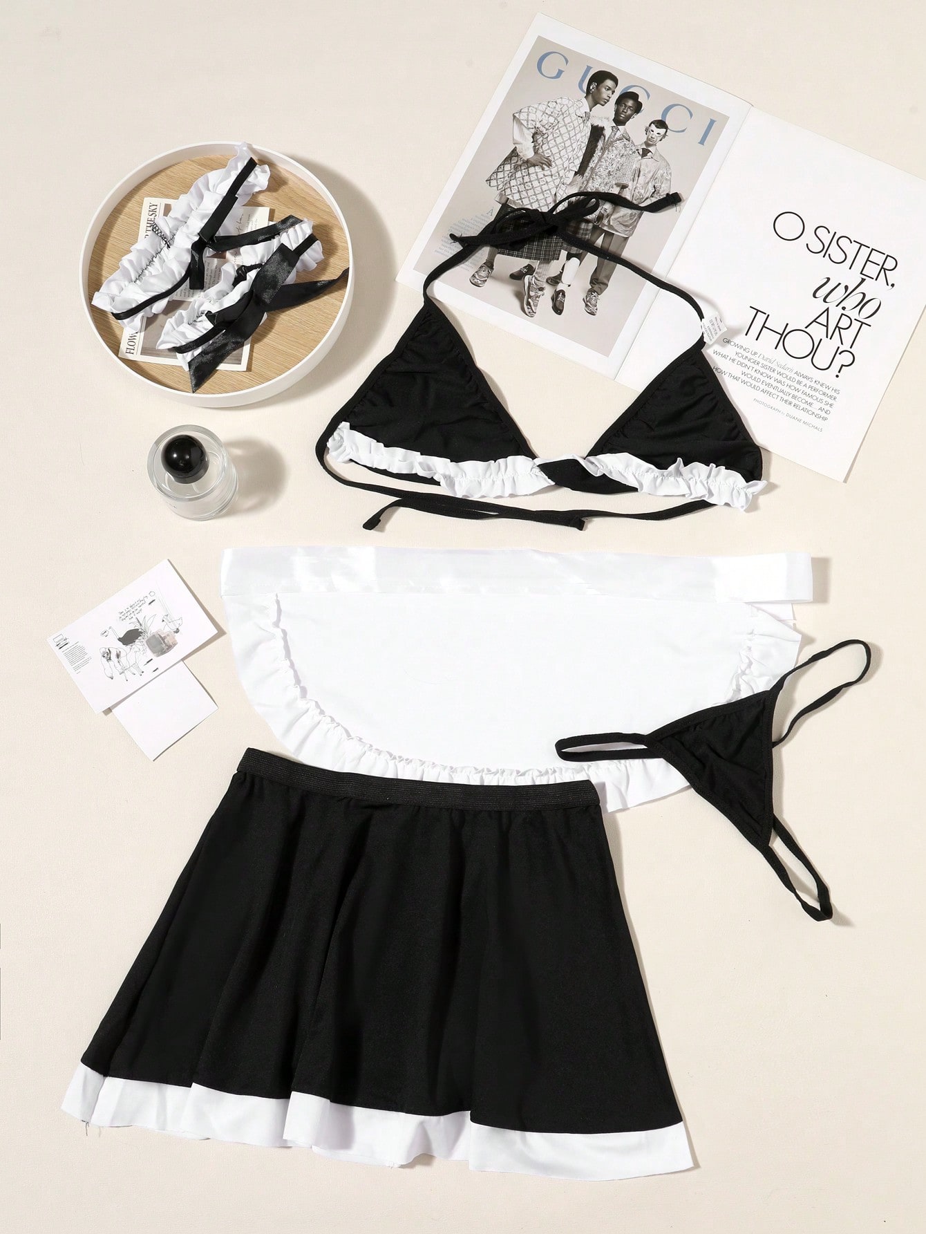 Ensemble "Maid Séduction" – Charme & Fantaisie – Image 3